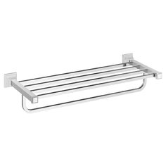 an image of a towel rack with two bars on the top and one bar in the middle