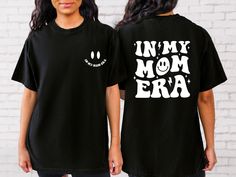 2 Side In My Mom Era Shirt, Mom Sweatshirt, Gift For Mom, Mom Era Sweatshirt, New Mom Gift, Mother Day Gift, Mom Life Shirt, Mama Sweatshirt * High quality and super soft, comfortable shirt. Made with top-of-the-line vinyl and pressed with a professional grade heat press. * Please check all color and size charts before place the order. Since all shirts are custom made based on your selection, I don't accept return or exchange unless there is an issue with your order. *We're working with different shirt brands based on the color/size availability. All shirts we use are soft style, not heavy cotton. Solid colors are all cotton and heather colors are cotton/poly blend. (there may be exceptions) *Our Sweatshirt 70% SoftLume combed and ring-spun cotton, 30% polyester fleece- with 100% SoftLume In My Mom Era, Mother Day Gift, Mom Era, Mom Life Shirt, New Mom Gift, Mama Sweatshirt, Mom Sweatshirt, New Mom, Gifts For New Moms