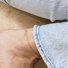 This stylish, waterproof paperclip anklet is the perfect accessory for your summer wardrobe. The anklet is designed for everyday wear in the ocean and pool, allowing you to elevate your look and make a statement. Get ready to shine in this trendy yet lifetime-durable anklet. Size: Adjustable length up tp 9.5" Width: 2.5 x 6.4mmMaterials: Sterling Silver & 14K Gold Vermeil Trendy Summer Anklets As A Gift, Minimalist Hypoallergenic Anklets For Summer, Hypoallergenic Minimalist Summer Anklets, Trendy Adjustable Paperclip Bracelet With Delicate Chain, Trendy Anklets For Spring Season Gift, Trendy Spring Anklets Perfect For Gifts, Trendy Spring Gift Anklet, Minimalist Delicate Chain Anklet For Summer, Trendy Adjustable Paperclip Chain Bracelet