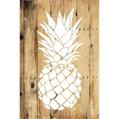 Wood Pineapple Poster Print by OnRei OnRei Image 1 Wood Pineapple, Stock Paper, Fine Arts Posters, Paper Stock, Art Poster, Fine Art Print, Posters Art Prints, Poster Print, Vivid Colors