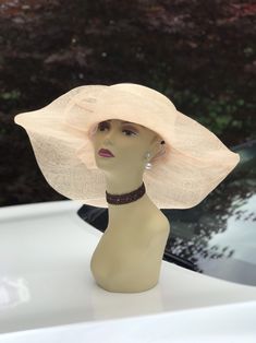 "✿*. About Shipping.*✿ All the hats will be shipped out from Rockville, MD 20854 via UPS GROUND (1-5 business days) or USPS Priority mail (2-4 business days) if their shipping fee is much the same. The overnight and other shipping service are also available. Please contact me first if you want it, I will check the price and delivery time for you. Pick up is available! If you are very urgent, please order your hats early and save money! If you want to know all the M509 hat base's colors, please s Elegant High Crown Straw Hat For Beach, Adjustable Cloche Sun Hat For Wedding, Brimmed Wedding Hats For Summer, High Crown Top Hat For Beach In Summer, Summer Wedding Costume Hat With Flat Brim, Summer Cloche Sun Hat For Races, Wide Brim Straw Hat For Summer Wedding, Wide Brim Summer Straw Hat For Weddings, Summer Beach Top Hat With High Crown