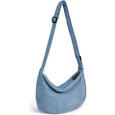 *Casual Unisex Crossbody Bag Versatile Fashion Casual Crescent Bag Has Adjustable Straps, It Can Be Used As A Cross Bag, Shoulder Bag, Waist Bag Or Sling Bag, Suitable For Various Dressing Styles, Such As Workwear Style, Ivy Style, Casual Style, Sports Style, Biker Style, Etc *Adjustable Straps And Double Zippersthe Cross Body Crescnet Bag Can Adjust The Straps According To Your Own Needs, And The Soft Straps Are Also Very Friendly To Bare Skin! At The Same Time, The Fanny Pack Has A Double Zipp Casual Corduroy Shoulder Bag For Daily Use, Casual Shoulder Bag With Zipper Closure, Casual Corduroy Bag With Zipper Closure, Casual Blue Everyday Shoulder Bag, Casual Corduroy Bag With Adjustable Strap, Casual Blue Shoulder Bag For Everyday Use, Casual Corduroy Shoulder Bag With Zipper Closure, Casual Travel Corduroy Shoulder Bag, Casual Corduroy Shoulder Bag With Pockets