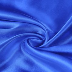 the blue fabric is very soft and shiny