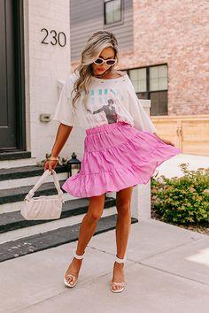 Rush Week Outfits, Rush Week, Week Outfits, Space Cowboy, Flowy Skirt, Women Clothing Boutique, Love And Light, Hip Length, Feminine Style