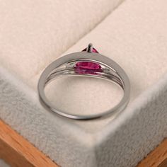 Anniversary Ring Ruby Ring Trillion Cut Red Gemstone July | Etsy Vietnam Trillion Cut Birthstone Ring For Promise, Trillion Cut Birthstone Promise Ring, Silver Trillion Cut Sapphire Ring With Accent Stones, Silver Marquise Cut Ruby Promise Ring, Silver Sapphire Trillion Cut Promise Ring, Silver Trillion Cut Sapphire Promise Ring, Silver Trillion Cut Sapphire Ring, Trillion Cut Sapphire Anniversary Ring, Silver Trillion-cut Birthstone Ring