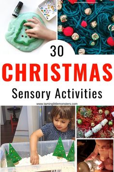 christmas activities and crafts for kids to make with the help of an adult or child