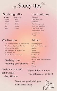 8th Grade Study Tips, Organization Tips For School, How To Stay Organized For School, Things To Study For Fun, Good Grades Tips, Journaling Aesthetic & Tips, Study Schedule Ideas, Motivation For School, Studie Hacks