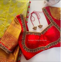 Red Blouse Design, Boat Neck Blouse Design, Blouse Designs Catalogue, Cutwork Blouse Designs, Wedding Saree Blouse Designs, Fashionable Saree Blouse Designs