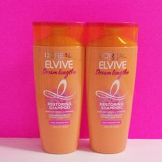 Loreal Elvive Dream Lengths Restoring Shampoo Lot Of 2 12.6 Oz Each New, Never Used Or Tested Smoke & Pet Free Environment Bundling Up To 5lbs M2 Body Care, Loreal Elvive, Hair Shampoo, L Oreal, Color Orange, Womens Hairstyles, Size 12, Pet, Orange