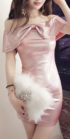 $44.90 - Light pink shiny club mini dress. This short dress is bodycon tight fitted. For elegant ladies and seductive women. Perfect for night out, classy evening and formal dinners. #pinkdress Pink Bodycon Dress For Party Season, Pink Bodycon Dress For Evening And Party Season, Elegant Pink Bodycon Dress For Club, Pink Bodycon Dress For Cocktail Party Season, Pink Bodycon Dress For Evening Party Season, Pink Bodycon Dress For Evening Parties, Pink Fitted Bodycon Dress For Party, Glamorous Pink Bodycon Cocktail Dress, Pink Bodycon Dress For Night Out Party