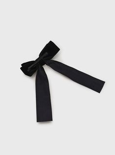 Velour hair bow  Alligator clip  100% polyester Elegant Black Hair Accessories With Decorative Bow, Elegant Black Hair Accessories With Bow, Adjustable Black Bow With Ribbon, Elegant Black Hair Accessories With Ribbon, Festival Shop, Fleece Dress, Sweatshirt Set, Outerwear Outfit, Loungewear Sets