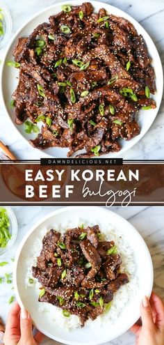 KOREAN BEEF BULGOGI Beef Bulgogi Recipe, Korean Bbq Beef, Bulgogi Beef, Korean Beef, Bbq Beef, Bulgogi