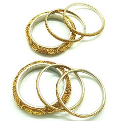 Indian Bollywood Ethnic Golden Stone Crystal Bangle Bracelet Set 6 Piece Costume Origin - India Bangle Size - 2.6 See The Last Photo For Correct Sizing Instructions Lightweight Bangles Made From Metal Alloy. Stylish, Fashionable, And Comfortable For All Occasions. Traditional Metal Bangle - Set 6 Pcs Color - Golden Thank You For Shopping With Us! Bohemian Stackable Metal Bangle, Stackable Vintage Bangle, Stackable Bracelets For Festivals, Boho Cuff Bracelet, Black Bangle, Boho Cuff, Metal Cuff Bracelet, Black Onyx Bracelet, Bangles Making