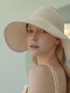 Editor's Notesmeminn presents hats that are good to wear for the point detail - Luxurious wide brim with wire- Easy to styling- Comfortable and adequate fit- Daily point itemMeasurements(in.)One Size- Width 14.2in. Length 10.2in.Composition & Care- Paper 100%- Do not wash- Natural dry when it is wetDesigner- by meminn Chic Solid Color Panama Hat With Curved Brim, Curved Brim Sun Hat For Summer, Chic Solid Brimmed Panama Hat, Chic Sun Hat With Uv Protection And Short Brim, Beige Panama Hat With Upf 50+ And Curved Brim, Chic Short Brim Sun Hat With Uv Protection, Solid Color Fedora With Uv Protection, Curved Brim Panama Hat With Uv Protection, Beige Fedora With Upf 50+ And Wide Brim