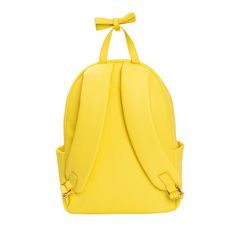 The Taly backpack is one of a kind, you can use it for school, sleepovers or after school activities. Big, fun and versatile is a must in every girl's closet. Softback Leather Backpack For Students, Back To School, Student Leather Softback Backpack For Back To School, Cute Yellow Backpack For Students, Trendy Adjustable Bags For Back To School, Trendy Yellow Student Backpack, Back To School Softback Leather Backpack, Leather School Backpack With Adjustable Strap, Casual Leather School Backpack With Adjustable Straps, Adjustable Strap Leather Backpack For Students