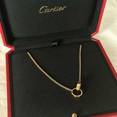 From The Love Collection 18k Rose Gold Includes Cartier Box Condition: Brand New Cartier Love Necklace, Jewelry Cartier, Cartier Jewelry, Cartier Love, Gold Birthday, Love Necklace, Rose Gold Color, 18k Rose Gold, Cartier