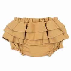 These Rust-Colored Ruffle Bloomers From Milkbarn Have Three Cascading, Full-Width Rear Ruffles, A Gathered Elastic Waistline, And Ruffled Legs. Made From 81% Organic Cotton And 19% Recycled Polyester. New With Tags- Overstock From My Children's Clothing Boutique. Denim Baby, Ruffle Bloomers, Chicken Print, Childrens Clothing Boutique, Structured Design, Muslin Swaddle Blanket, Beach Boardwalk, Denim Pocket, Baby Style