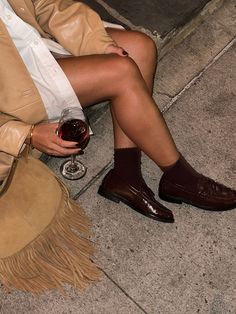 Preppy Chic in Steve Madden's Fall 2024 collection features standout boots and loafers. Combining contemporary trends with ‘90s nostalgia, it includes sleek loafers, platforms, distressed knee-high boots with rhinestones, tassels and metallic accents. Available in pops of red as well as bordeaux, rich burgundy / wine red, black, chic chocolate brown suede, these pieces are ideal for back-to-school & autumn outfits. Perfect for pairing with dresses, jeans, shorts, and skirts. Fall Brogue Detailing Slip-on Oxfords, Fall Slip-on Oxfords With Brogue Detailing, Classic Tassel Loafers With Round Toe For Fall, Trendy Oxfords For Office In Fall, Business Tassel Loafers For Fall With Flat Heel, Fall Business Slip-on Loafers, Brown Tassel Loafers For Workwear In Fall, Brown Tassel Loafers With Leather Sole For Fall, Fall Workwear Slip-on Tassel Loafers