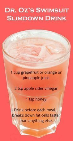 Honey Drink, Slim Down Drink, Baking Soda Beauty Uses, Resep Diet, Smoothie Detox, Jillian Michaels, Diet Drinks, Vegan Smoothies, Diet Vegetarian