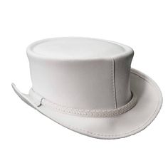 Brim Measures 1 1/2" Crown Measures 3"Shapable Brim Measures | Braided hatbandMidweight USA Raised Cowhide LeatherRemovable, Washable Sweatband LinerHead measurement: 22 to 22 3/4 (in); 56 to 57 (cm)