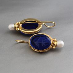 Description Gemstone - Blue Glass Material - Brass Gemstone Size - 13X18 mm Oval Earring Height Including Hoop - 4 cm Earring Width - 1.7 cm Finish - Smooth and high polished with brilliant shine. Natural stones may vary slightly in shape, size and color. Handmade Item You will receive the same piece as in the picture or identical. Since all gemstones are different from each other, I cannot guarantee that the gemstone you see above will still be available.. But I assure you will get same quality piece as shown in the above picture.# Your order will be dispatch within 3-5 working days after receiving order# Items will be sent via registered airmail and take approx. 15-20 days to arrive. #Express mail Via FedEx/DHL/Aramex, is available for an extra charge at checkout. Jewlery Rings, Silver Jewlery, Cotton Blends Dress, Oval Earring, Earrings Vintage, Blue Earrings, Glass Material, Indigo Blue, Blue Glass