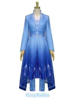 M3 Adults Teenagers Deluxe Frozen 2 Snow Queen Elsa Costume | eBay Elsa Costume, Queen Elsa, Snow Queen, Frozen 2, Elsa Frozen, Frozen, Hand Wash, Long Sleeve Dress, Socks