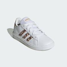 adidas Grand Court 2.0 Shoes Kids - White | Kids' Lifestyle | adidas US Adidas Scratch-resistant Low-top Sneakers, Adidas Low-top Scratch-resistant Sneakers, Adidas Grand Court, Girly Stuff, Adidas Online, Adidas Shoes, Girly Things, Kid Shoes, Kids Shoes