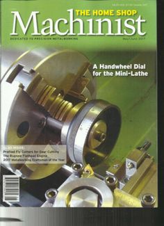 the front cover of machine shop magazine