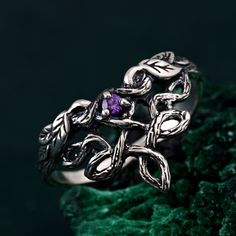 🌟 Warm Greetings, Jewelry Enthusiasts! 🌟 Step into a world where elegance meets personalization with our handcrafted silver rings. Each piece is a testament to unique artistry, blending mystical charm with modern finesse. Our collection offers a special touch for those who adore distinctive and thoughtfully designed jewelry. 🌈 Customization at Your Fingertips: Choose your perfect ring size and select from a variety of enchanting gemstones using our user-friendly dropdown menus. We delight in offering you the chance to create a ring that resonates with your personal style and story. ✨ Design It Your Way: Dreaming of a specific look? We're here to make it happen! Whether it's altering dimensions, adding extra gemstones, or choosing a different material, reach out to us. Your imagination i Symbolic Wedding Jewelry With Birthstone, Symbolic Birthstone Jewelry For Wedding, Handmade Fantasy Wedding Rings, Mystical Adjustable Rings For Wedding, Spiritual Sterling Silver Amethyst Wedding Ring, Spiritual Sterling Silver Amethyst Ring For Wedding, Mystical Wedding Rings With Birthstone, Tree Engagement Ring, Woodland Theme Wedding