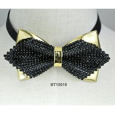 Crystal bow tie Black Rhinestones bow tie gold bow tie by CKbow Gold Bow Ties For Black Tie Events, Adjustable Gold Bow Tie, Dapper Bow With Decorative Detail For Party, Dapper Party Bow With Decorative Detail, Gold Bow With Tie Back For Wedding, Gold Satin Bow Tie For Black-tie Events, Adjustable Gold Bow Tie For Black Tie Events, Gold Dapper Bow Tie For Formal Occasions, Dapper Gold Bow Tie For Formal Occasions