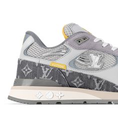 LOUIS VUITTON® - Run Away Sneaker - Grey Louis Vuitton Sneaker, Womens Designer Watches, Luxury Gifts For Men, Micro Bags, Designer Leather Bags, Luxury Leather Bag, Shoe Boot Sandals, Buckle Shoes, Louis Vuitton Official