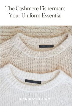 Classic Ribbed Sweater For Everyday, Classic Ribbed Everyday Sweater, Classic Everyday Tops For Winter, Classic Winter White Relaxed Fit Sweater, Classic Relaxed Fit Winter White Sweater, Classic White Relaxed Fit Sweater, Classic Off-white Relaxed Fit Sweater, Everyday Soft Knit Cream Tops, Cream Soft Knit Top For Everyday