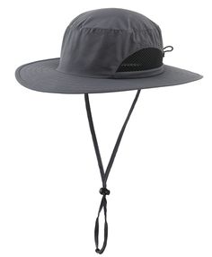 PRICES MAY VARY. Sun protection: wide brim effectively keeps the sun from the face and neck Cozy to wear: lightweight, quick dry polyester fabric and hat both side with mesh Adjustable: hat crown back with adjust toggle, hat circumference 50-55cm/19.7”-21.7”, fit kid age 3T-8T Others: hat with chin cord, windproof; foldable, packable; hand wash recommended Fit boys and girls outdoor activities: safari, fishing, travel, cycling etc. Single-ply, quick dry polyester fabric
 Oval shape hat, 2.8”/7cm Lightweight Solid Sun Hat With Uv Protection, Summer Camping Sun Hat With Flat Brim, Lightweight Solid Bucket Hat For Outdoor, Lightweight Solid Color Bucket Hat For Outdoor, Adjustable Fit Solid Color Sun Hat For Outdoor Activities, Lightweight Breathable Bucket Hat With Curved Brim, Adjustable Breathable Bucket Hat, Adjustable Fit Sun Hat For Outdoor, Adjustable Fit Solid Sun Hat For Outdoor