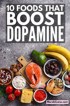 Dopamine Rich Foods, Dopamine Diet Meal Plan, Natural Dopamine Boosters, Dopamine Boosters, Natural Dopamine, Dopamine Deficiency, Parkinson Diet, Low Dopamine