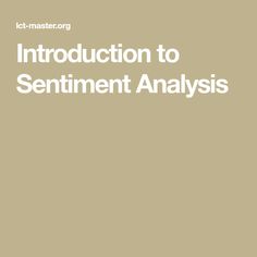 an image of the text,'an instruction to sentimental analyses '