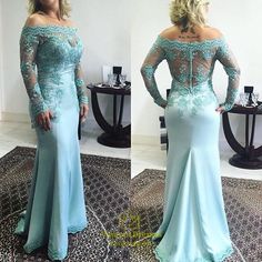 Mint Green Prom Dress, Wedding Guest Gowns, Evening Dress Long, Mother Of The Bride Dresses Long, Bride Gown, Prom Dresses Long Lace, Prom Dresses Long Mermaid, Long Sleeve Prom, Groom Dresses