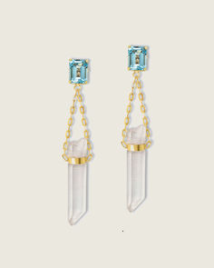 Embrace your inner goddess by wearing Blue Topaz and Crystal Quartz. Harness the creative inspiration and powerful motivation from these gems to live your most authentic life.

Add these earrings to your collection today. 

#JIAJIAJEWELRY #jewelry #crystals #crystaljewelry #jiajia #bluetopaz #crystalquartz #jewelrycollection #earrings #dropearrings #gold #creativejewelry #collectiblejewelry #madeinnyc Blue Topaz Crystal, Authentic Life, Topaz Crystal, Inner Goddess, Crystal Drop Earrings, Creative Jewelry, Crystal Drop, Creative Inspiration