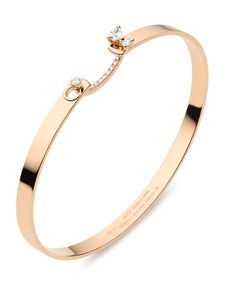 Shop 18k Gold Jewelry Looks | Cali Look – Nouvel Heritage Diamonds Collection, Rose Gold Bangle Bracelet, 18k Gold Bangle, Heritage Jewellery, Woman Jewelry, Rose Gold Bangle, Diamond Bangles Bracelet, Statement Dress, Vs Diamond