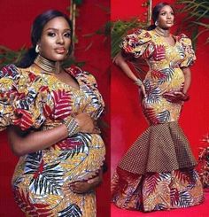 African Print Maternity Dresses, Ankara Maternity, Ankara Prom Dress, African Maternity, African Maternity Dresses, Dress African Print, Party Wear For Women, Maternity Photoshoot Outfits, Dress Ankara