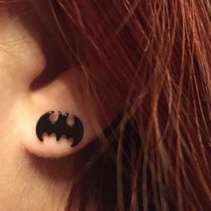 Price Firm! Brand New, Never Worn Adorable Little Batman Earrings With Twist On Backs Perfect Earrings For The Batman Fan! Metal: Stainless Steel Color: Black For Pierced Ears Only Batman, Marvel, Gotham, The Dark Knight, Joker, Punk, Halloween, Gothic, Punk, Harley Quinn, 2face Cute Black Hypoallergenic Jewelry, Cute Black Pierced Jewelry, Edgy Black Earrings For Gift, Cute Black Party Earrings, Cute Black Jewelry For Party, Cute Black Hypoallergenic Earrings, Cute Hypoallergenic Black Earrings, Edgy Black Hypoallergenic Jewelry, Aretes Dark