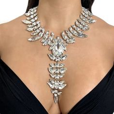 Gender:Women's; Quantity:1PC; Shape:Y Shaped; Style:Luxury,Tassel; Jewelry Type:Pendant Necklace; Occasion:Wedding,Party; Material:Rhinestones; Length of Necklace:3025; Design:Transparent; Features:Wedding; Front page:WE; Shipping Weight:0.05; Listing Date:05/08/2024 Necklace For Wedding, Cheap Necklaces, Head Pieces, Tassel Jewelry, Necklace Online, Rhinestone Necklace, Headpiece, Wedding Events, Photo Ideas