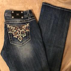 Never Worn! Too Long Was Going To Get Hemmed And Didn’t. Inseam Is 34. Perfect Condition Miss Me Jeans, Jeans Color, Cute Fits, Western Shirts, Too Long, Fit Inspo, Fancy Dresses, Miss Me, Fitness Inspo