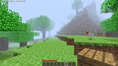 Das Bild zeigt eine alte Welt von Minecraft und den Character Herobrine. Amazing Minecraft Houses, Minecraft Creepypasta, Minecraft Horror, Minecraft Herobrine, Crystal Background, Creepy Backgrounds, Creeper Minecraft