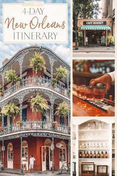 the four day new orleans itinerary