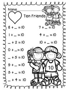 the worksheet for addition and subtraction to help students learn how to use numbers