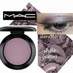 Mac Eyeshadow - Rare Color: Shale (Satin) Size: .05 Oz New In Box 100% Authentic **Currently 33 Available - Price Is For Each. 2024 Wishlist, Makeup Face Charts, Makeup Mac, Makeup Shades, Swag Makeup, Black Eyeshadow, Ethereal Makeup, Fancy Makeup, Mac Eyeshadow