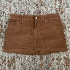 New Bdg Oopsies Corduroy Low-Rise Mini Skirt Size Small Color Is Brown (1st Two Pics) No Swaps Or Trades I Don’t Accept Offers 50% Or Less, You’ll Be Blocked Affordable Dark Wash Mid-rise Mini Skirt, Casual Corduroy Mini Skirt With Pockets, Fitted Corduroy Mini Skirt With Pockets, Casual Brown Denim Skirt With Pockets, Fitted Brown Cotton Denim Skirt, Casual Corduroy Mini Skirt With Lining, Urban Outfitters Casual Denim Skirt For Spring, Casual Corduroy Lined Mini Skirt, Brown Corduroy Casual Mini Skirt