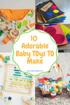 the top ten adorable baby toys to make