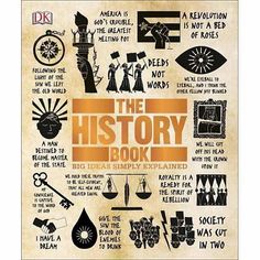 the history book written in korean and english on parchment paper with hand drawn symbols around it