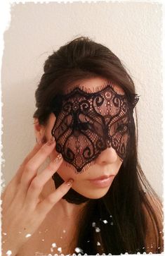 Eyelash Lace Veil, Mardi Gras Masquerade, Mardi Gras Costumes, Half Mask, Lace Mask, Costume Masks, Lace Veils, Costume Mask, Beautiful Evening